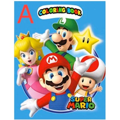 Cahier à colorié Super Mario Bros